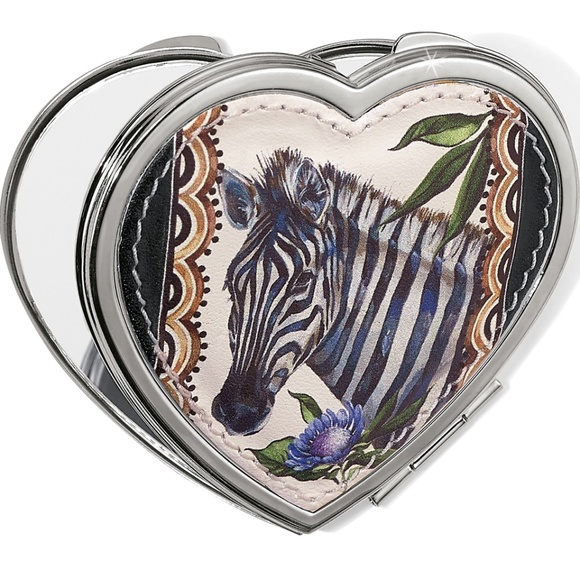 Brighton Zebra Compact Mirror - Picture 1 of 1